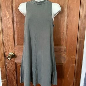 Haute Monde young Contemporary green Tunic/Dress Size Medium